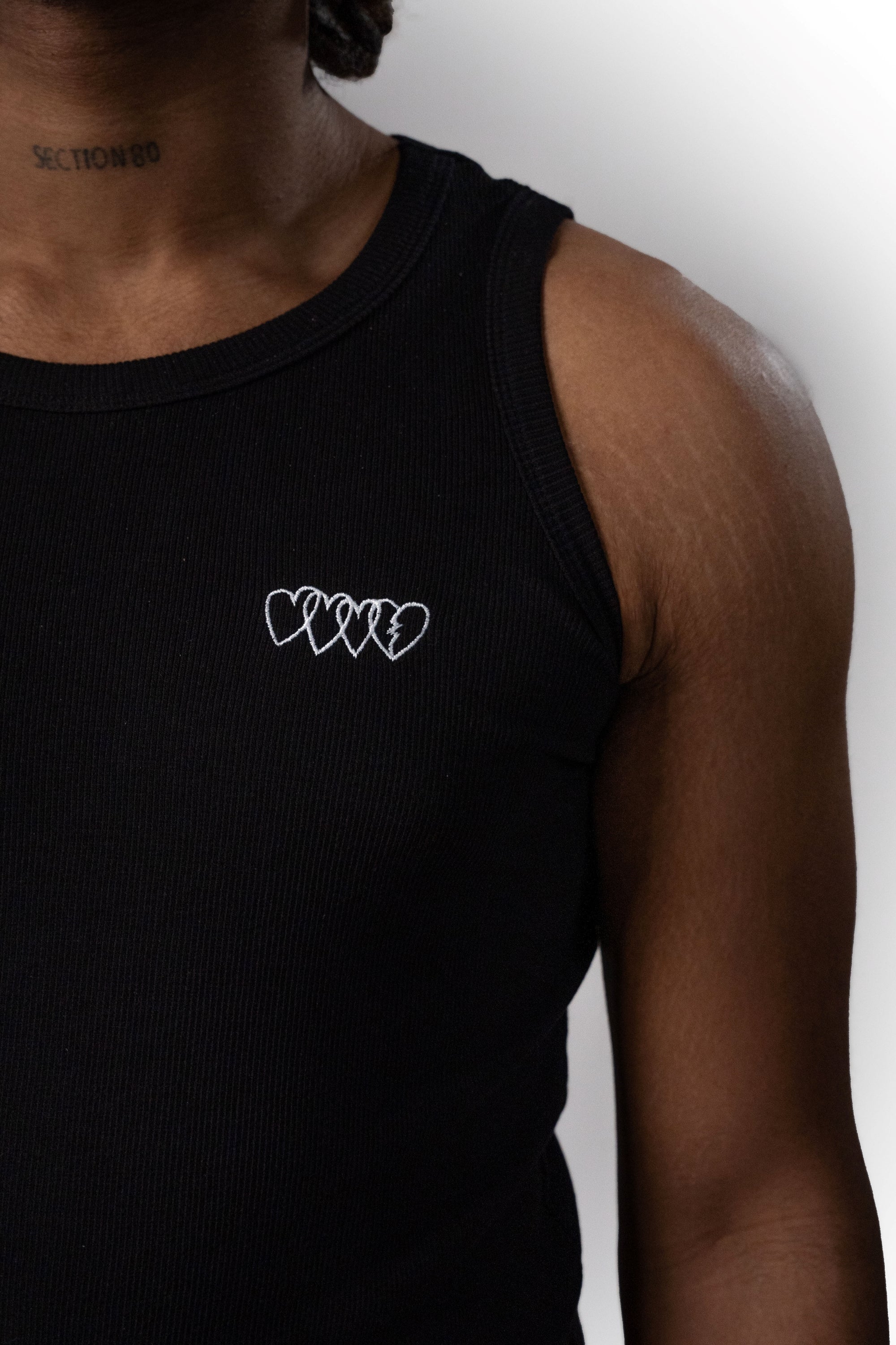 Tanktop Set Black & White