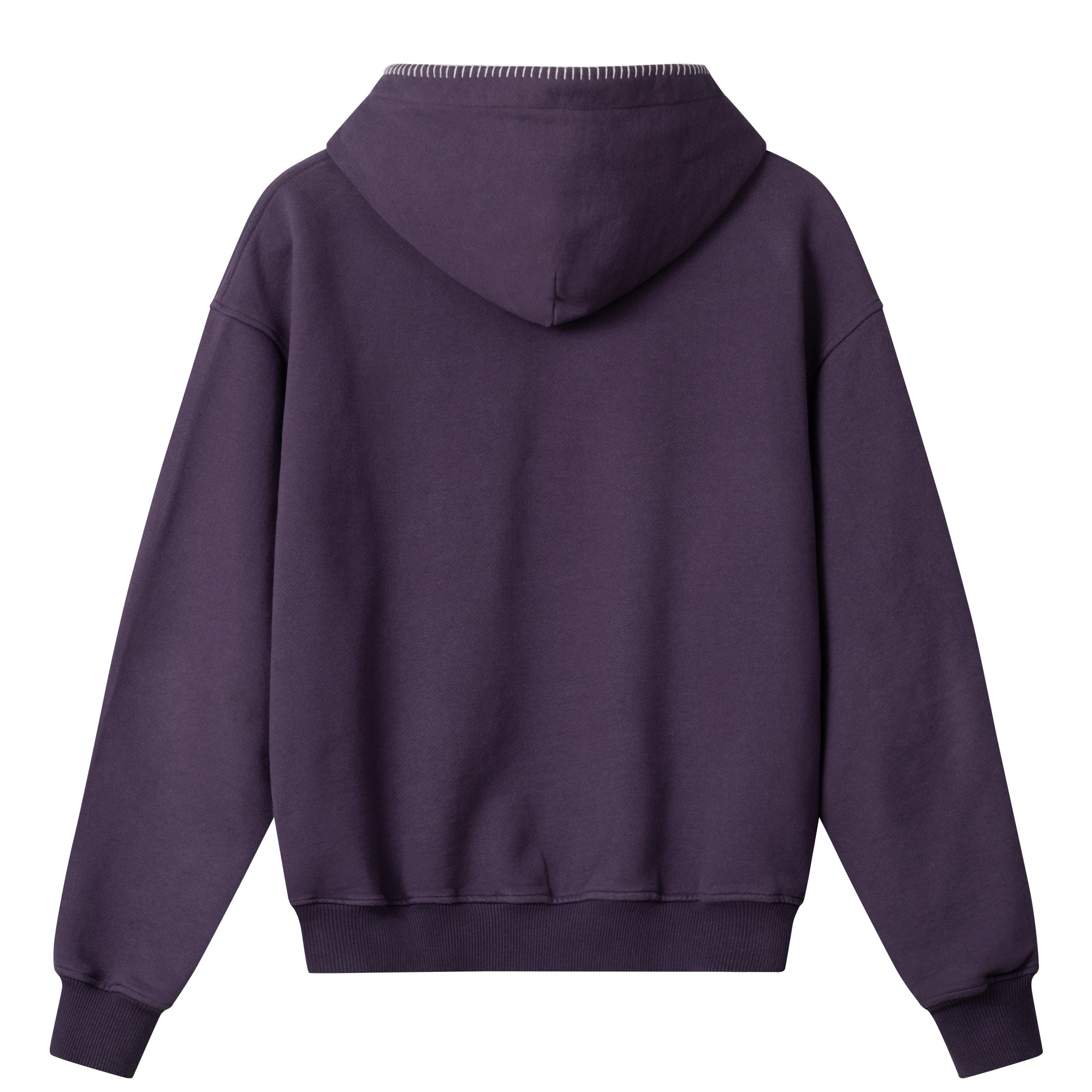 4 Hearts Purple Frontzip Hoodie